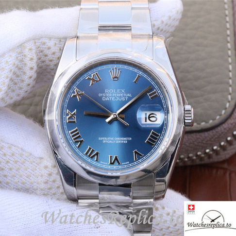 Swiss Rolex Datejust 116234 Stainless steel strap 36MM - WatchesReplica.is