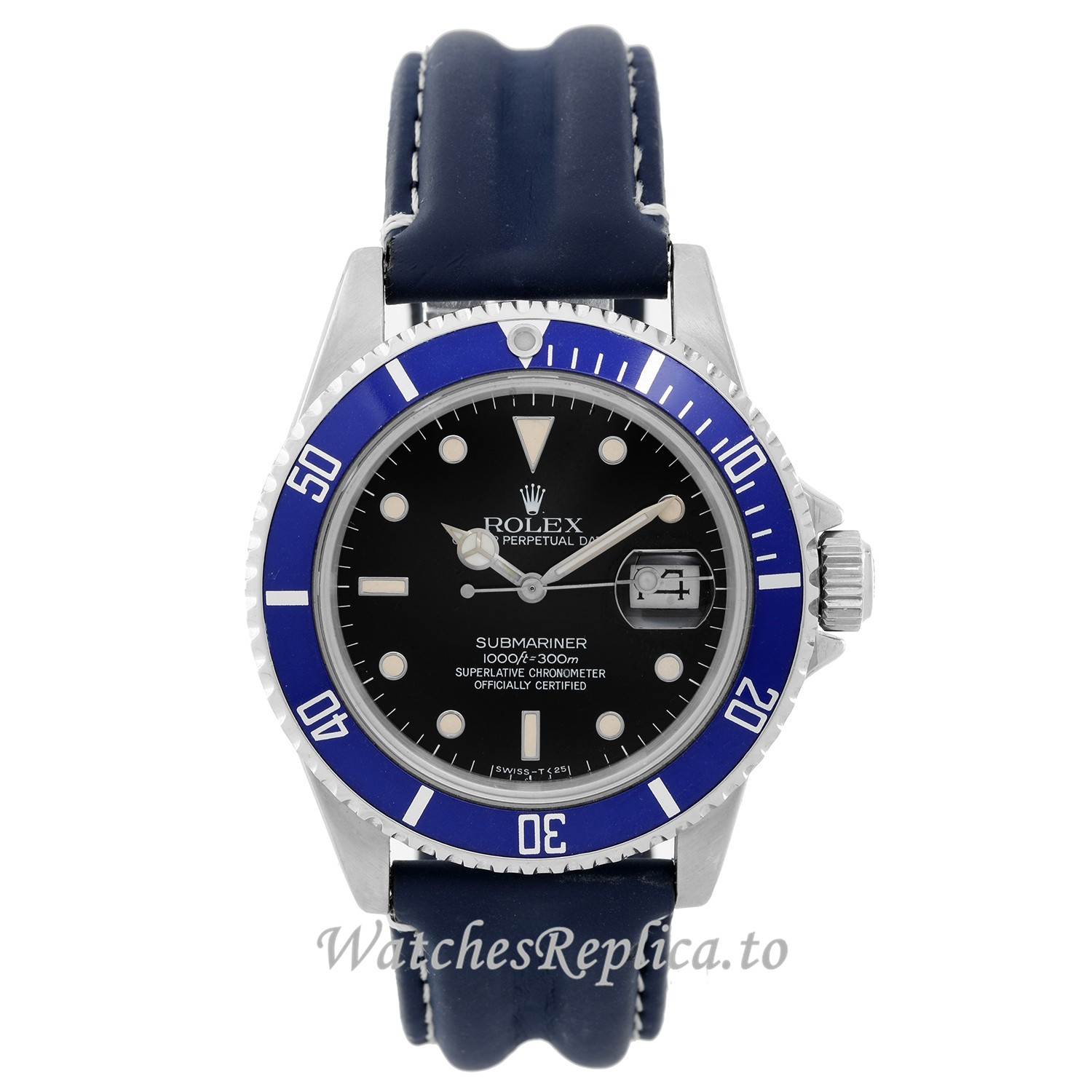 Rolex Submariner Rubber Strap 16610 - WatchesReplica.is