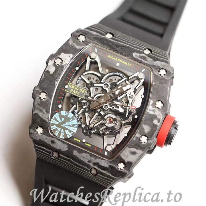 Richard Mille Replica RM35-02 Rubber strap 50MM - WatchesReplica.is