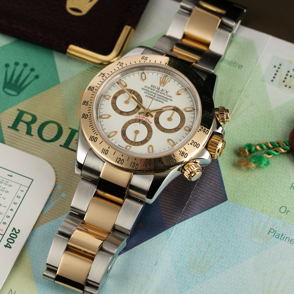 Rolex Daytona White Dial 16523 - WatchesReplica.is