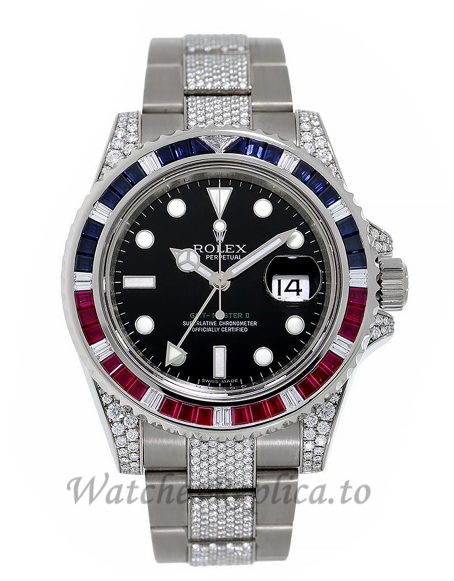 Rolex Replica GMT-Master 40MM 116759SARU - WatchesReplica.is