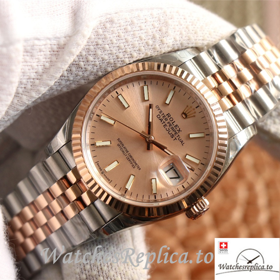 Swiss Rolex Datejust Replica 126233 Stainless steel strap 36MM - WatchesReplica.is