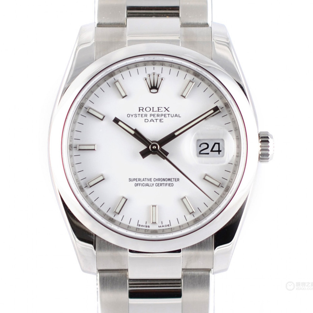 Rolex Oyster Perpetual Date White Dial 115200 - WatchesReplica.is