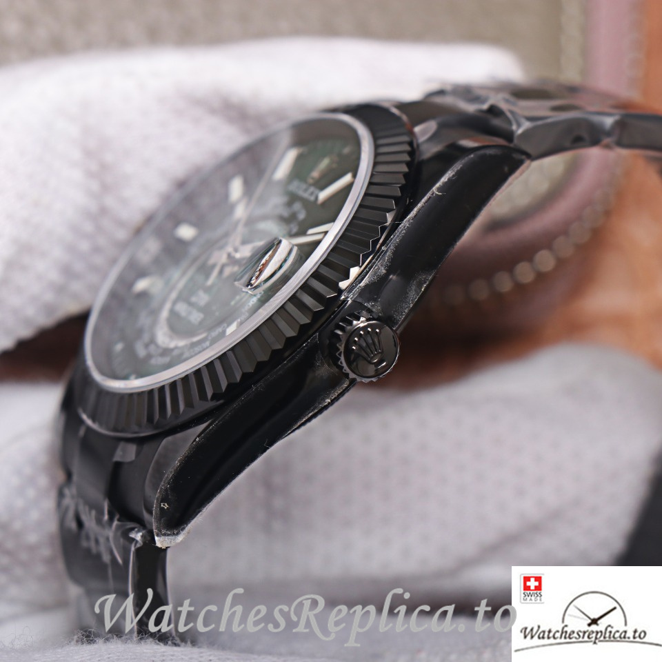 Swiss Rolex Sky Dweller Replica 326934 Stainless steel strap 40MM - WatchesReplica.is