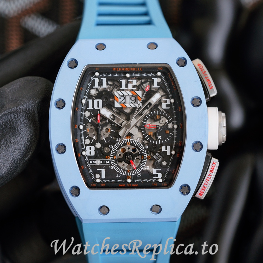 Richard Mille Replica RM11-03 Rubber strap 50MM - WatchesReplica.is