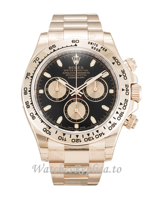 Rolex Daytona Black Dial 116505 - WatchesReplica.is