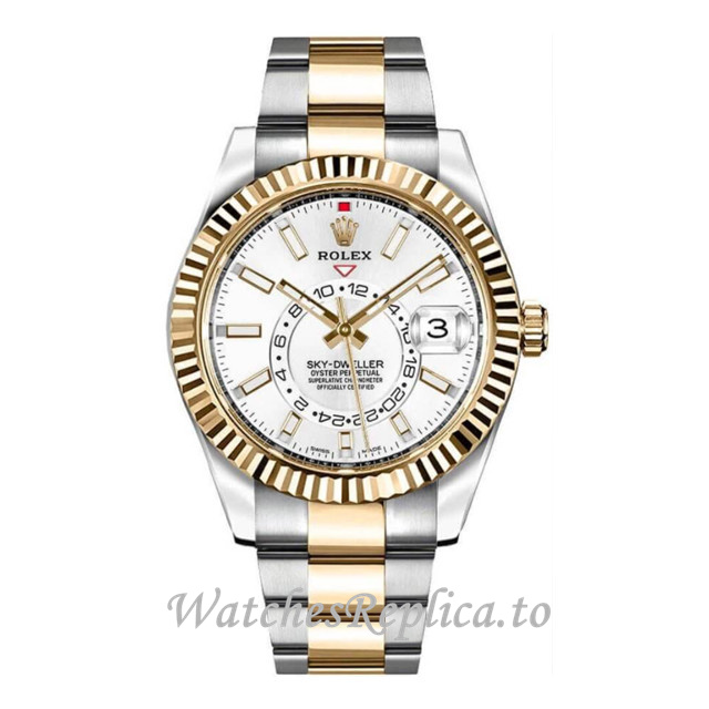 Replica Rolex Sky-Dweller m326933-0009 42MM - WatchesReplica.is