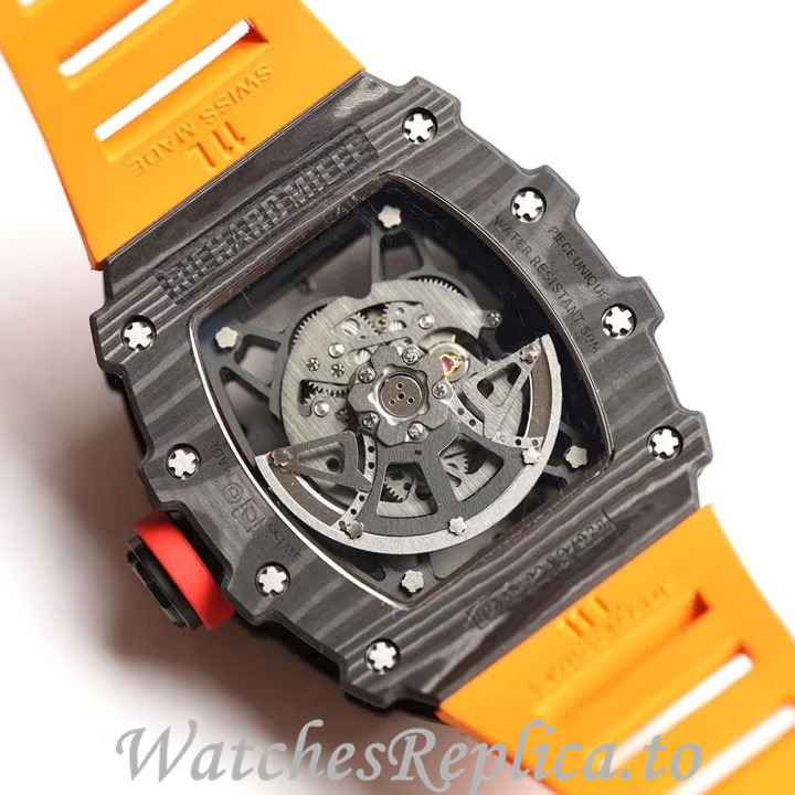 Richard Mille Replica RM35-02 Rubber strap 50MM - WatchesReplica.is