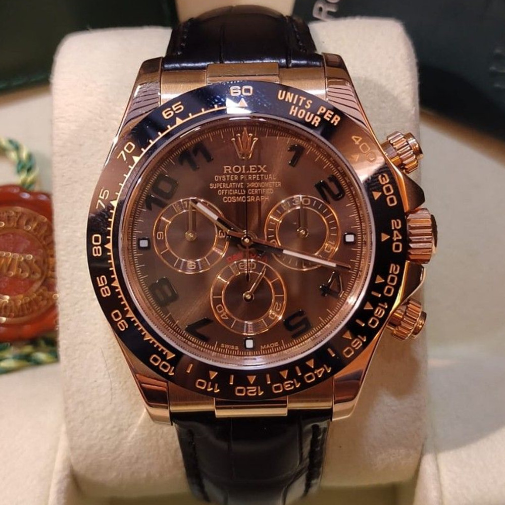 Rolex Daytona Chocolate Dial 116515 LN - WatchesReplica.is