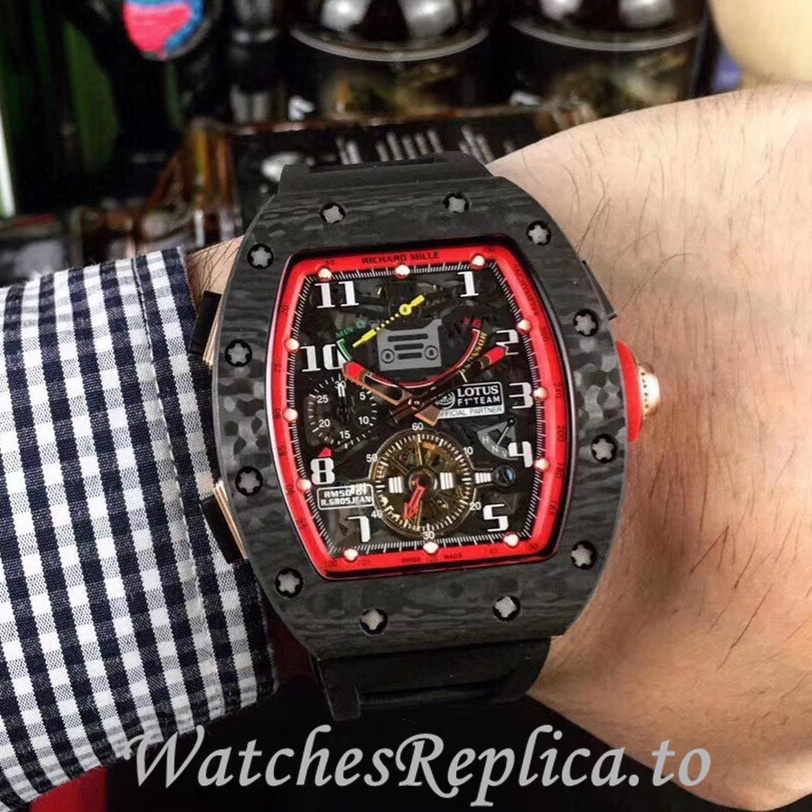 Richard Mille Replica RM12-01 Rubber strap 50MM - WatchesReplica.is