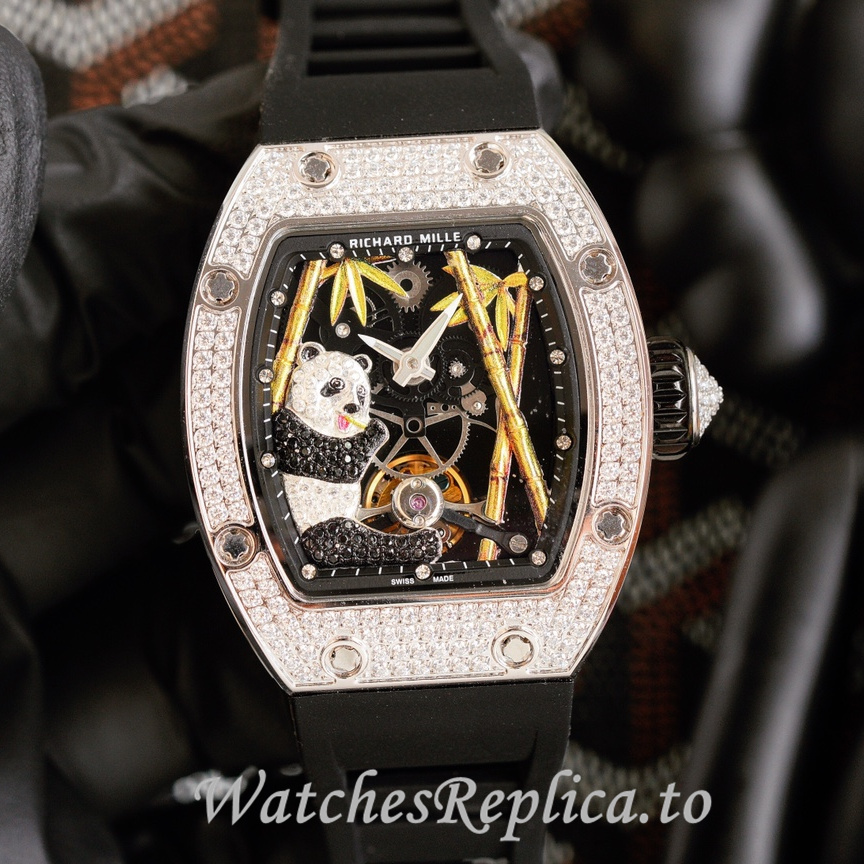 Richard Mille Replica RM26-01 Rubber strap 50MM - WatchesReplica.is