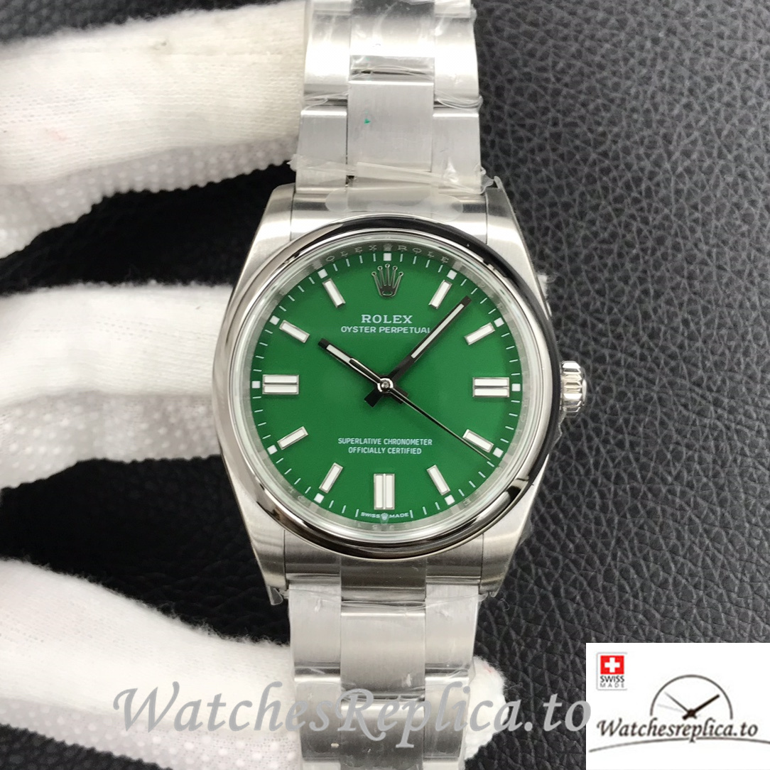 Swiss Rolex Oyster Perpetual Replica 126000 Stainless steel strap 36MM - WatchesReplica.is
