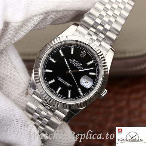 Swiss Rolex Datejust 126334-0018 Stainless steel strap 41MM - WatchesReplica.is