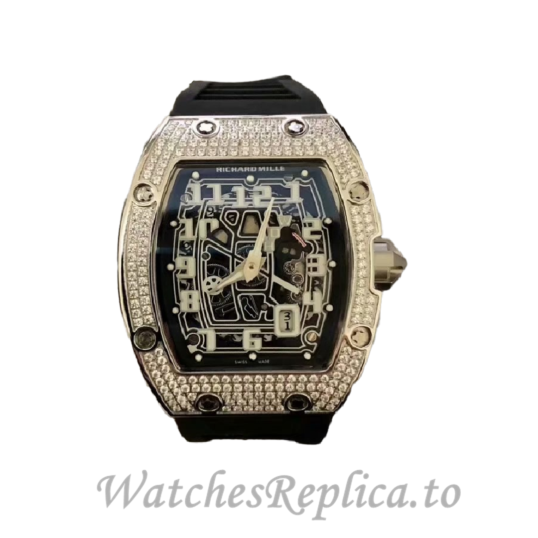 Richard Mille Replica RM67-01 Rubber strap 48MM - WatchesReplica.is