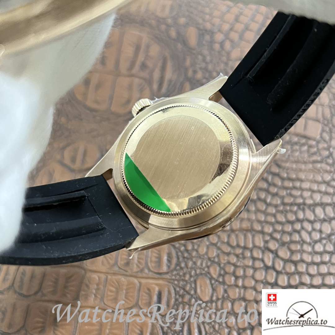 Swiss Rolex Sky Dweller 326938 Replica Rubber strap 42MM - WatchesReplica.is