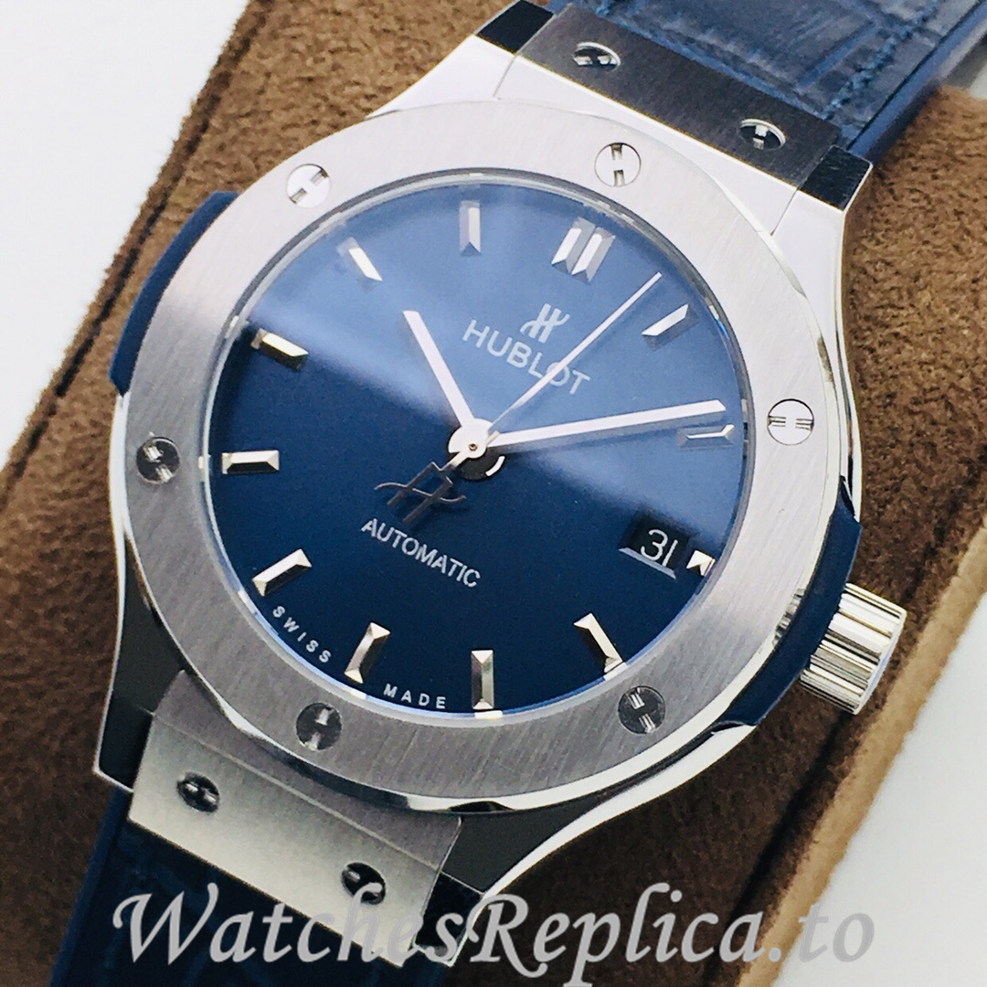 Hublot Replica Classic-Fusion-Series Leather strap 38MM - WatchesReplica.is