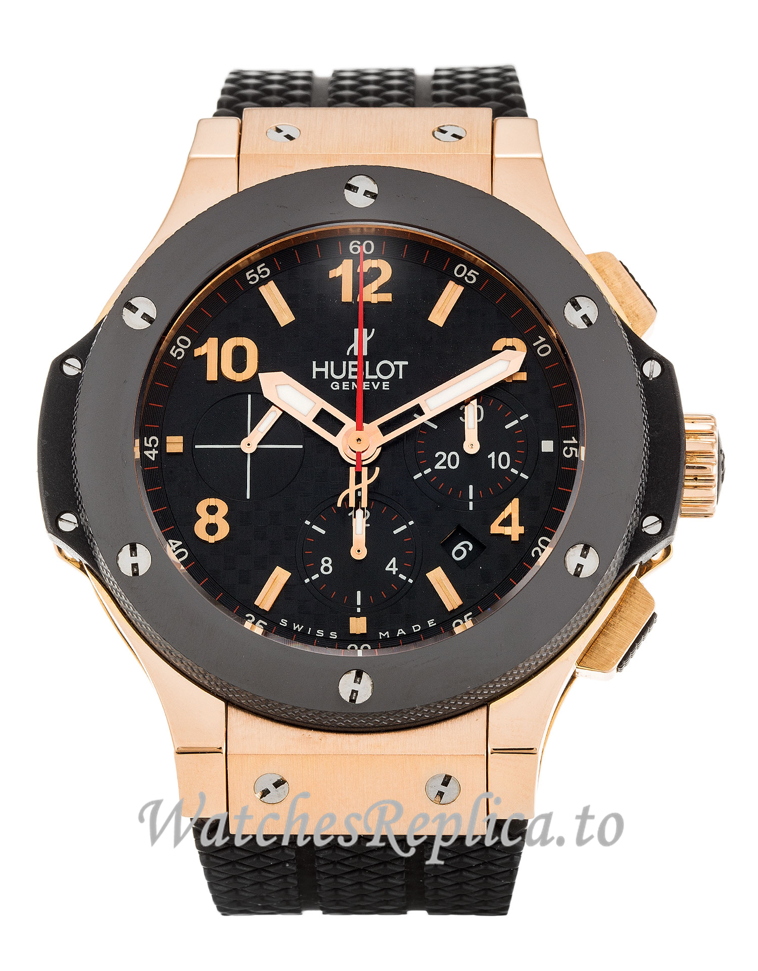 Hublot 44mm Black Dial 301.PB.131.RX 44 MM - WatchesReplica.is