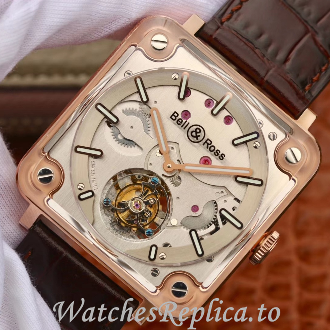 Bell Ross Replica BR-X2 Leather strap 42.5MM - WatchesReplica.is