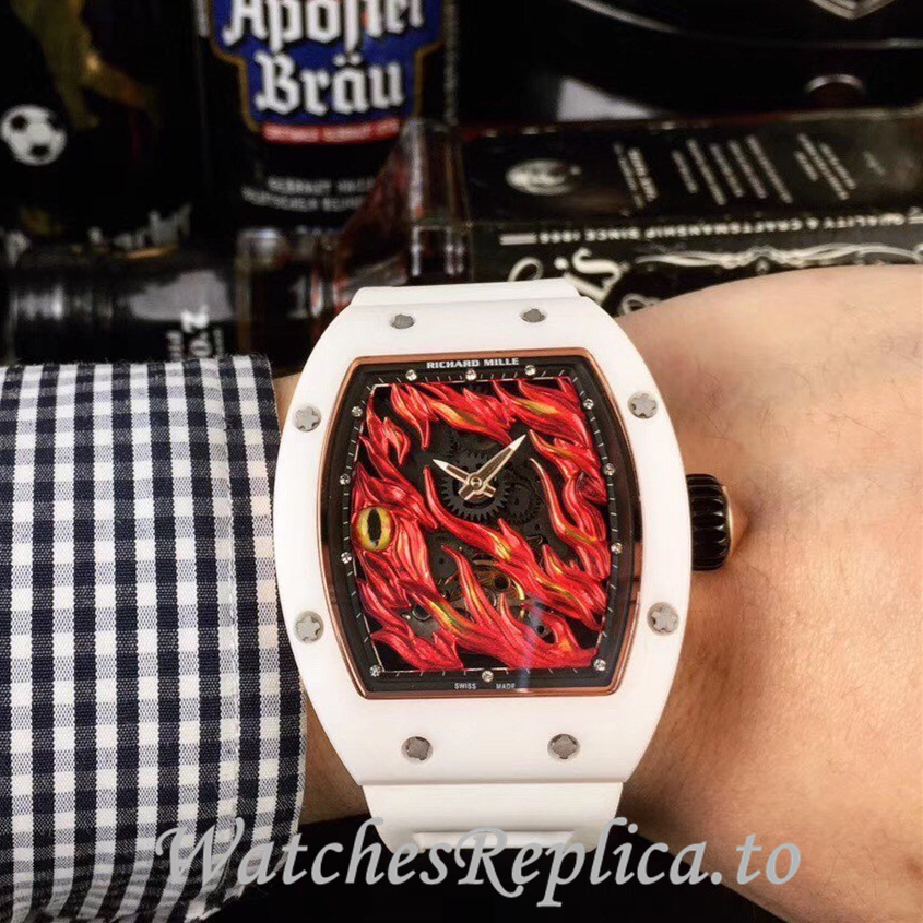 Richard Mille Replica RM23-02 Rubber strap 50MM - WatchesReplica.is