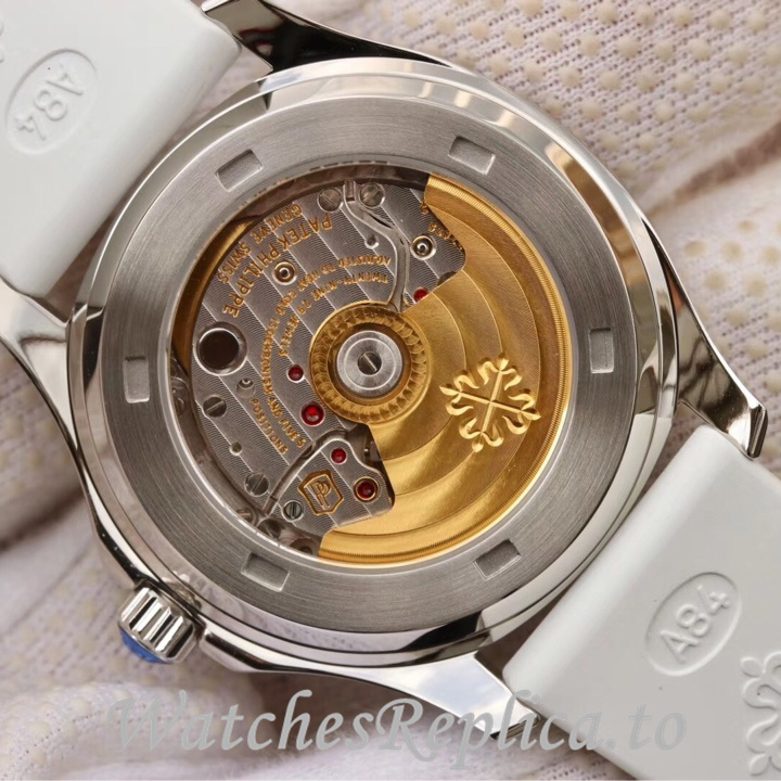 Patek Philippe Replica Aquanaut 5068 Rubber strap 35.6MM - WatchesReplica.is