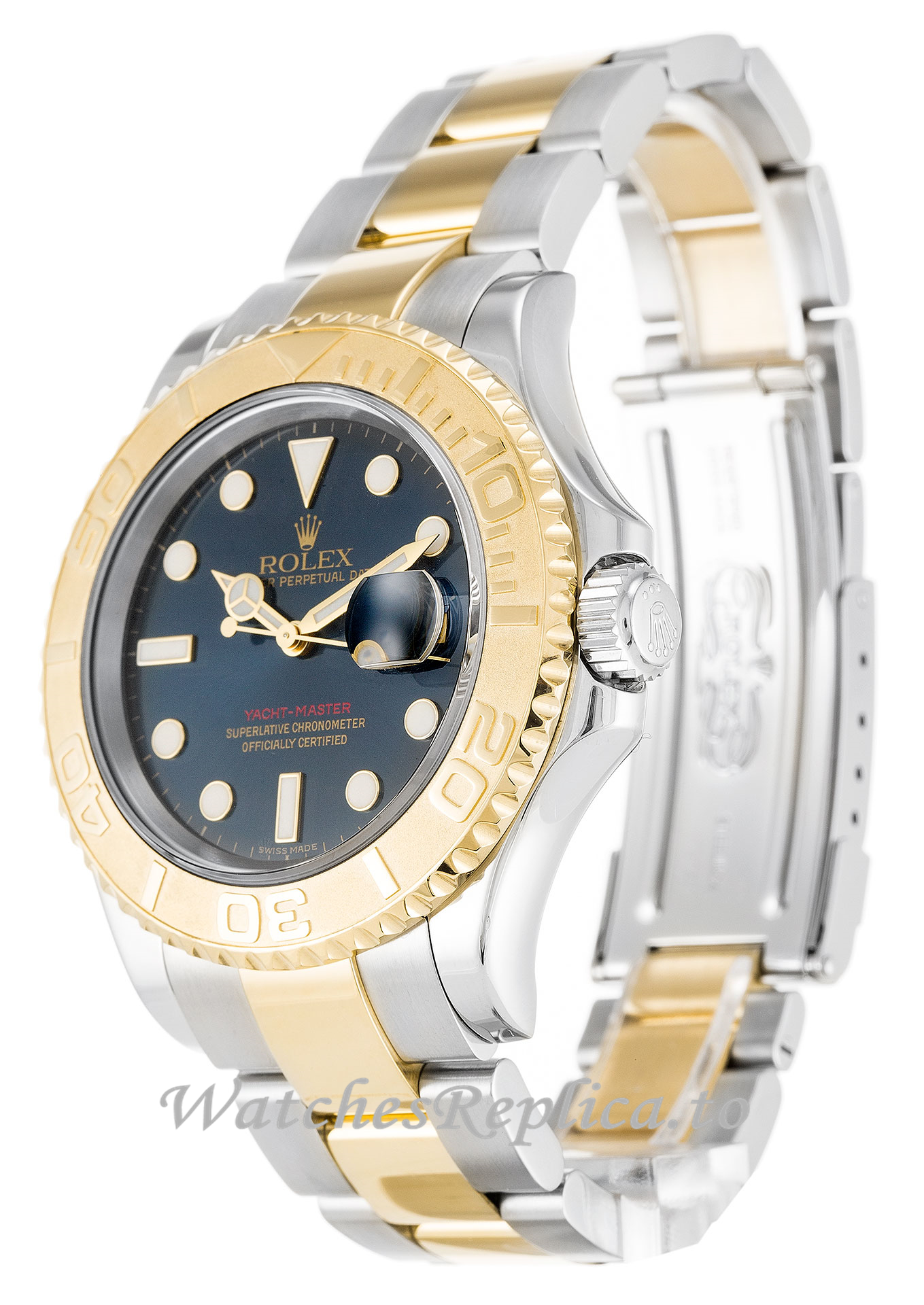 Rolex Yacht Master Blue Dial 16623 40MM - WatchesReplica.is