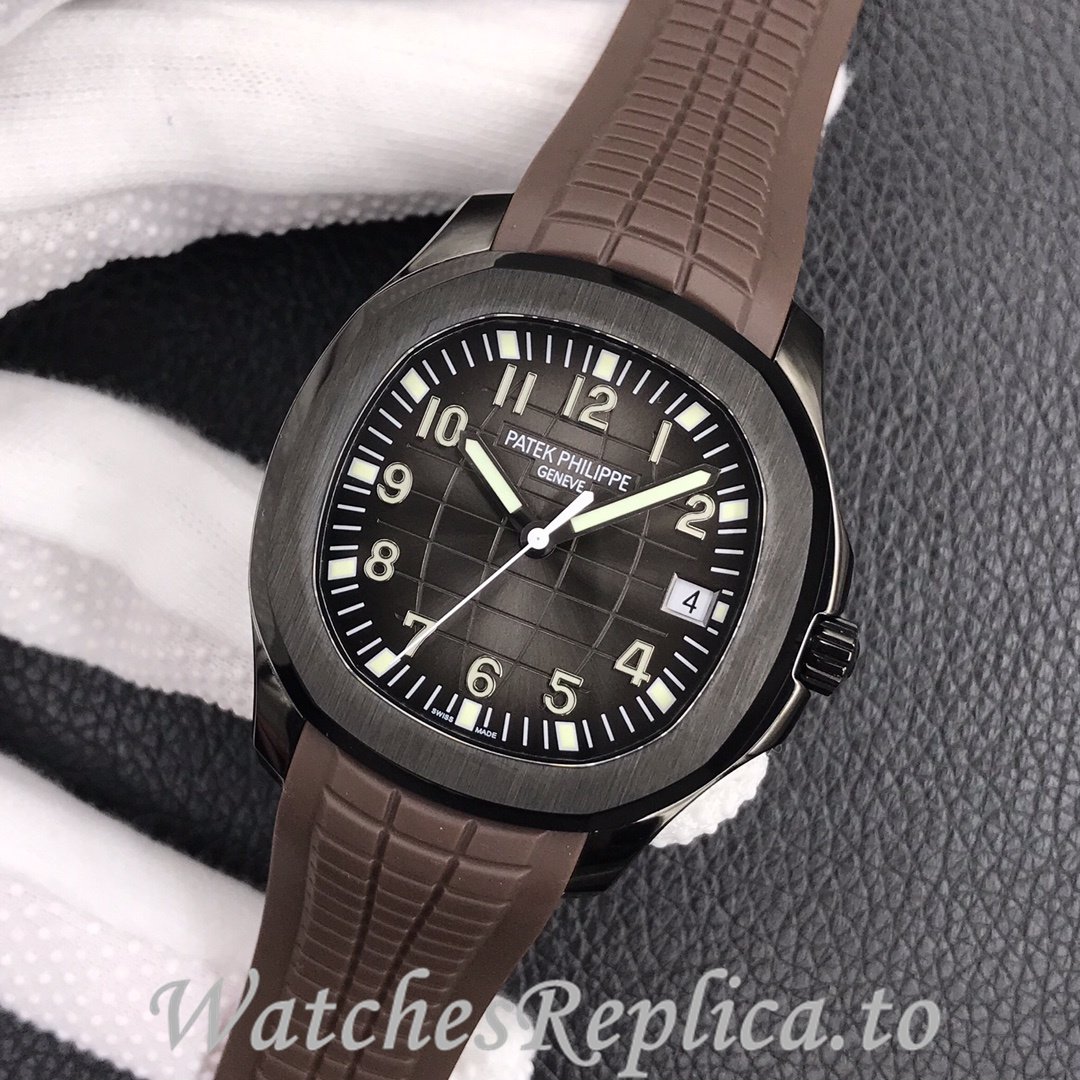 Patek Philippe Replica Aquanaut 5167 Rubber strap 40MM - WatchesReplica.is