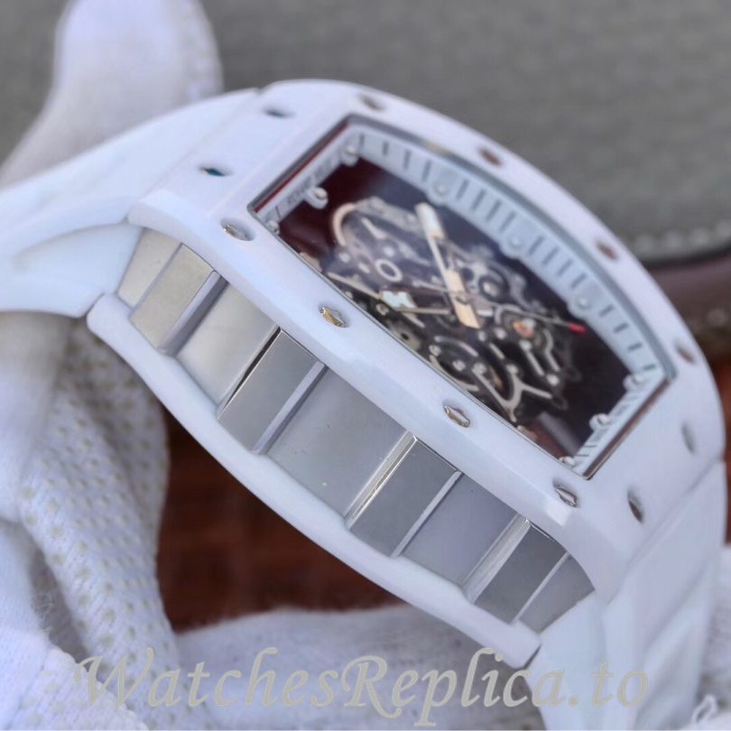 Richard Mille Replica RM055 Rubber strap 50MM - WatchesReplica.is