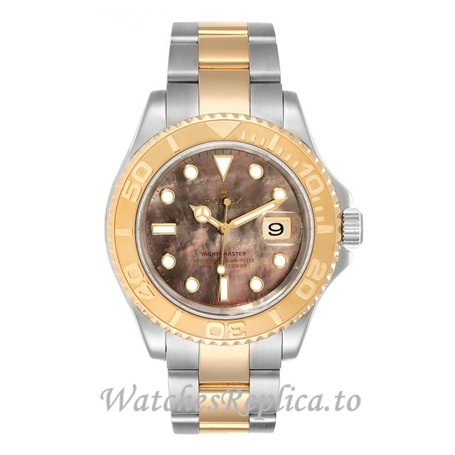 Replica Rolex Yacht-Master 16623-5 40MM Stainless steel strap Mens Watch - WatchesReplica.is