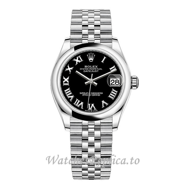 Replica Rolex Datejust m278240-0002 31MM Stainless Steel strap Ladies Watch - WatchesReplica.is