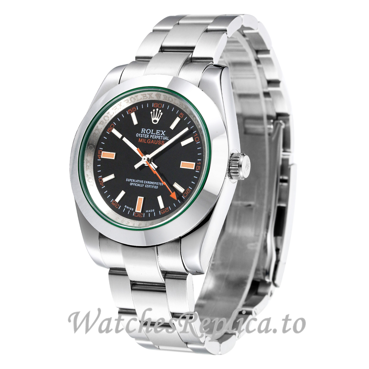 Rolex Milgauss Replica 24756 39MM - WatchesReplica.is