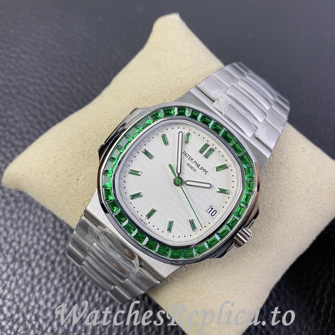 Patek Philippe Replica Nautilus 5711 Stainless steel strap 40MM - WatchesReplica.is