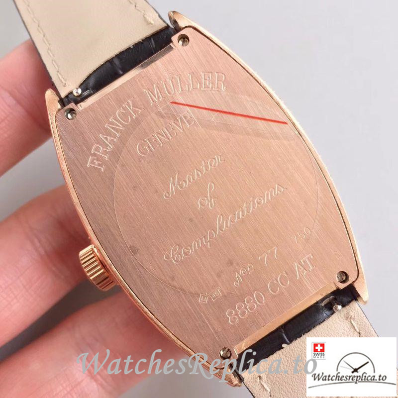 Swiss Franck Muller Replica 8880 SC DT 002 Black Strap 42 MM×46.5 MM - WatchesReplica.is