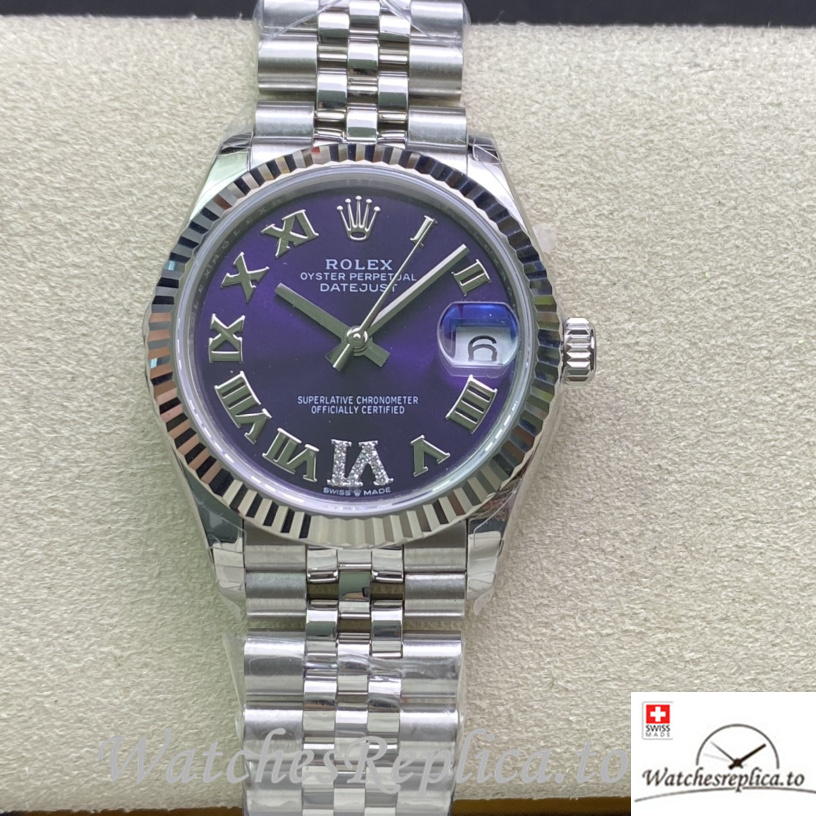 Swiss Rolex Datejust 278274 Replica Stainless steel strap 31MM - WatchesReplica.is