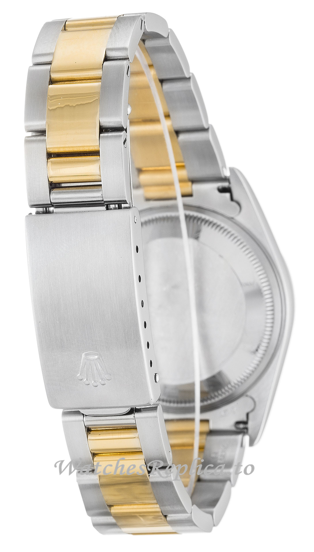 Rolex Oyster Perpetual Date Champagne Dial 15223-34 MM - WatchesReplica.is