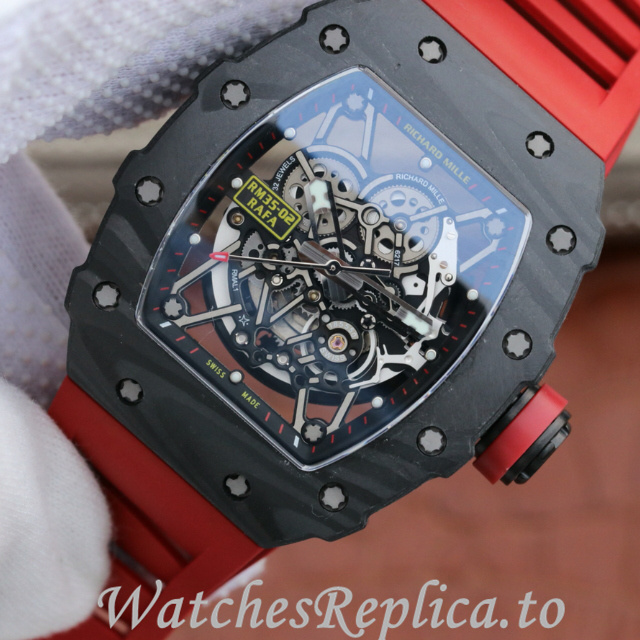 Richard Mille Replica RM35-02 Rubber strap 50MM - WatchesReplica.is
