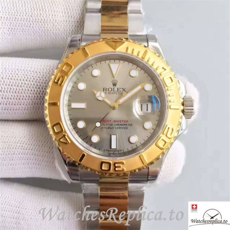 Swiss Rolex Yacht Master 116623-78763 Stainless steel strap 40MM - WatchesReplica.is