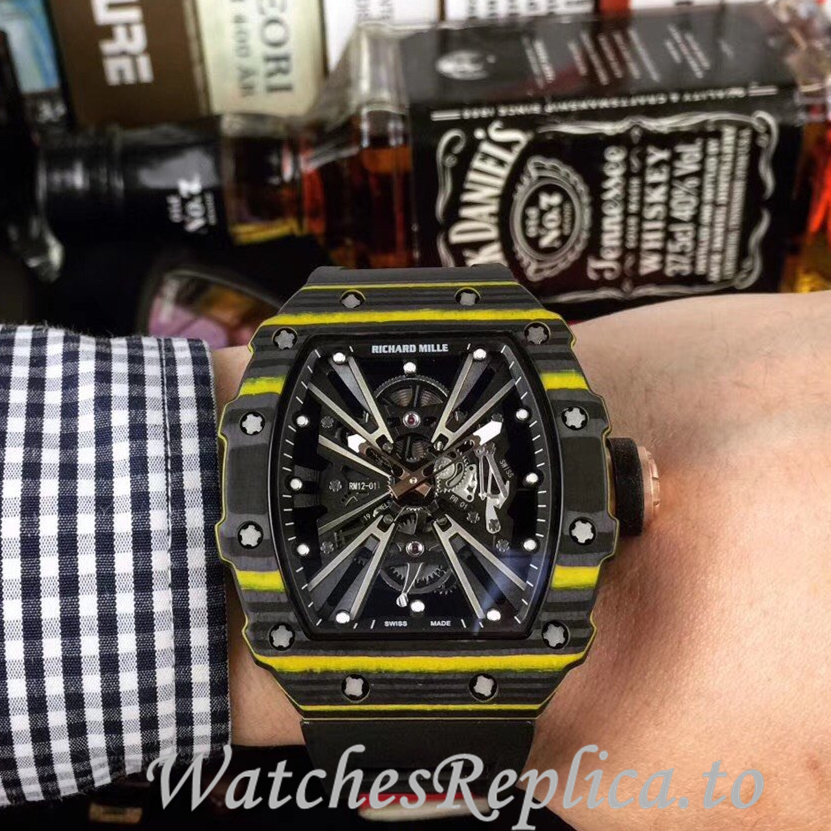 Richard Mille Replica RM12-01 Rubber strap 50MM - WatchesReplica.is