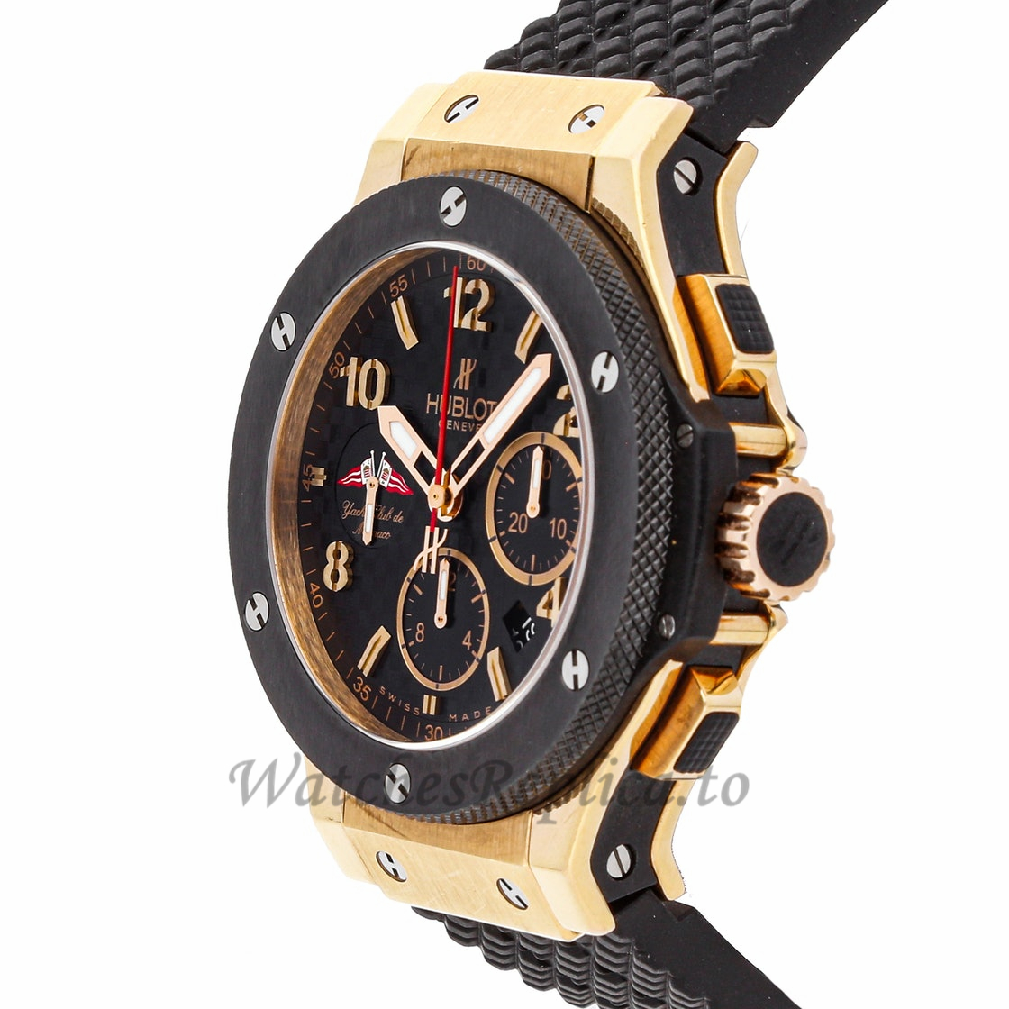 Hublot Replica Big Bang Gold Ceramic Yacht Club Monaco Limited Edition 48mm 301.PM.131.RX.TGA06 - WatchesReplica.is
