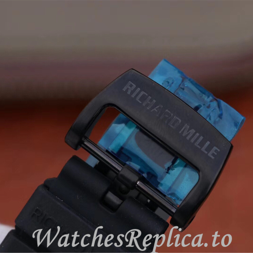 Richard Mille Replica RM52-02 Rubber strap 50MM - WatchesReplica.is