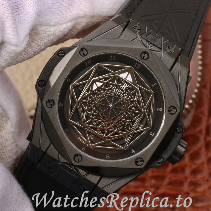 Hublot Replica 415.NX.1112.VR.MXM16 Rubber strap 45MM - WatchesReplica.is