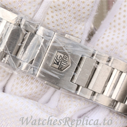 Tag Heuer Replica Carrera Stainless steel strap 43MM - WatchesReplica.is
