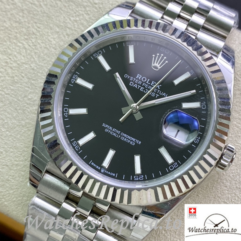Swiss Rolex Datejust Replica 126331 Stainless steel strap 41MM - WatchesReplica.is