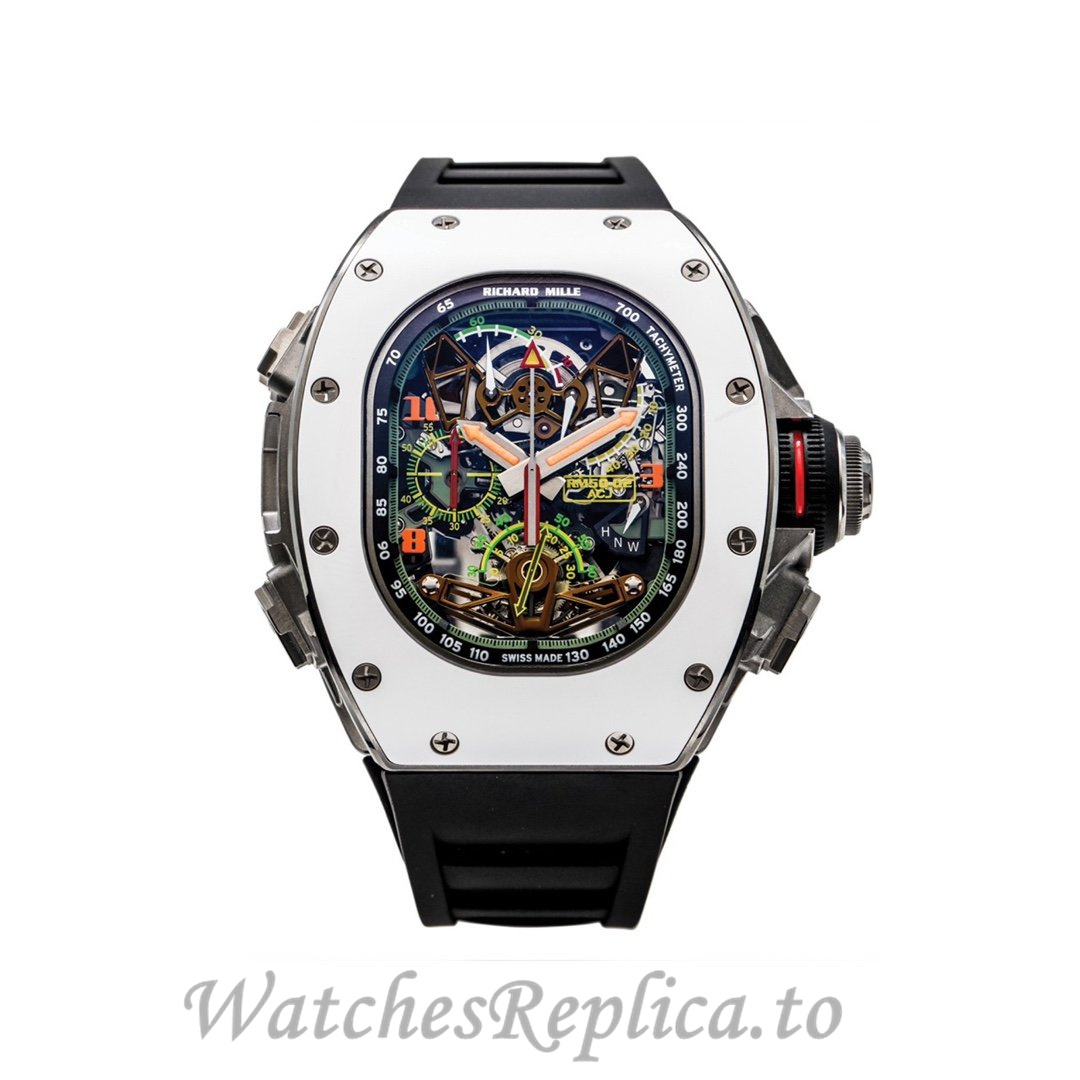 Richard Mille Replica RM50-02 Rubber strap 41MM - WatchesReplica.is