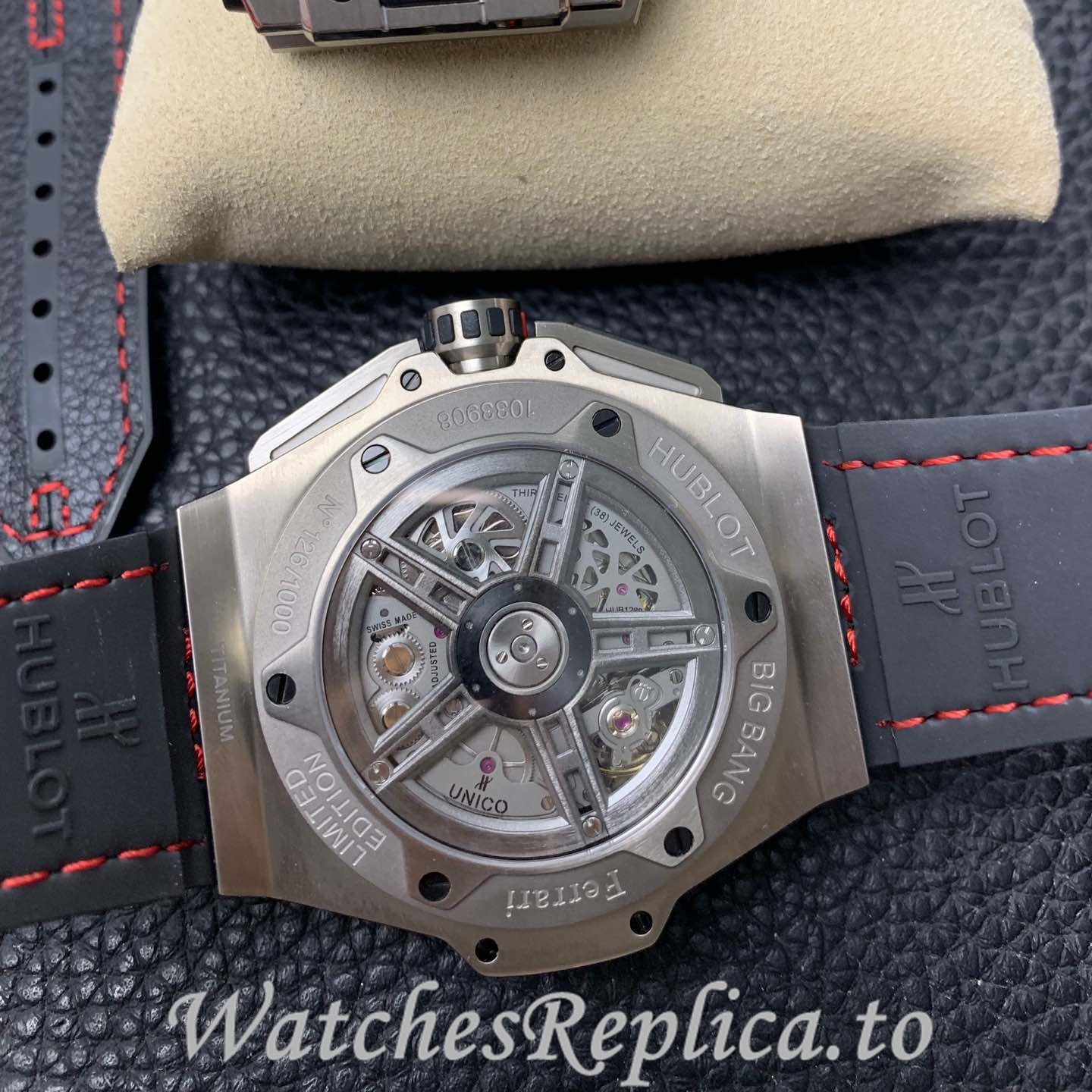 Hublot Replica 401.NJ.0123.VR Rubber strap 45MM - WatchesReplica.is