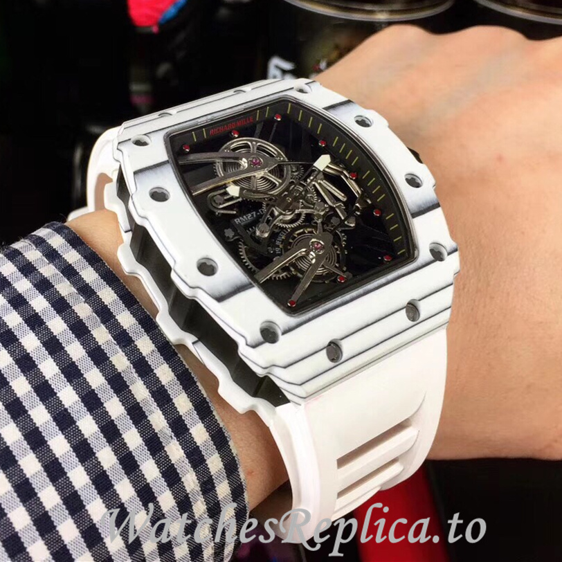 Richard Mille Replica RM27-01 Rubber strap 50MM - WatchesReplica.is