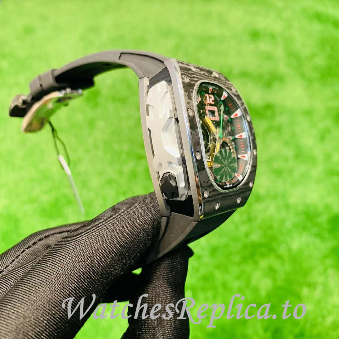 Richard Mille Replica RM62-01 Rubber strap 50MM - WatchesReplica.is