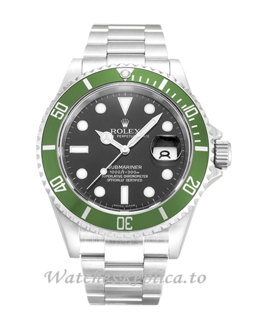 Rolex Submariner Black Dial 16610 LV - WatchesReplica.is