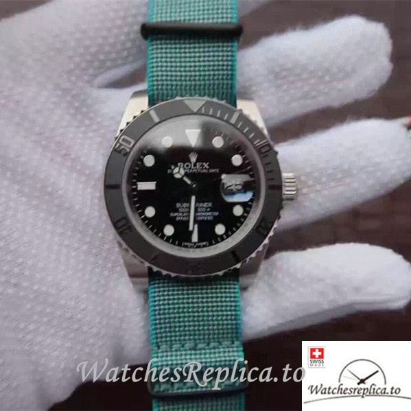 Swiss Rolex Yacht Master Replica 268655 Nylon strap 40MM - WatchesReplica.is
