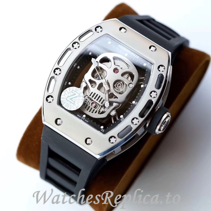 Richard Mille Replica RM052 Rubber strap 50MM - WatchesReplica.is