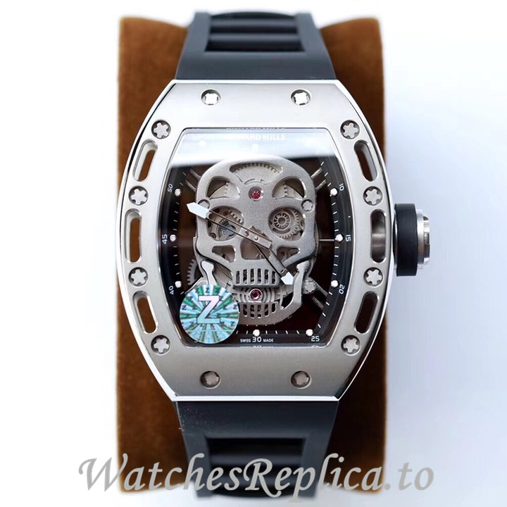 Richard Mille Replica RM052 Rubber strap 50MM - WatchesReplica.is